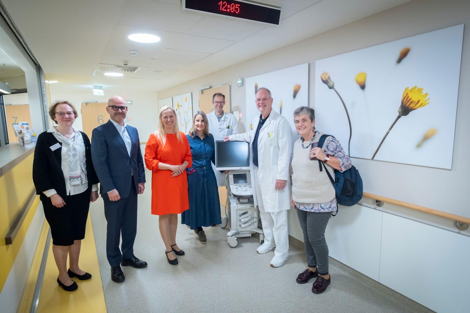 Das Team Babylotse im Bürgerhospital Frankfurt.
